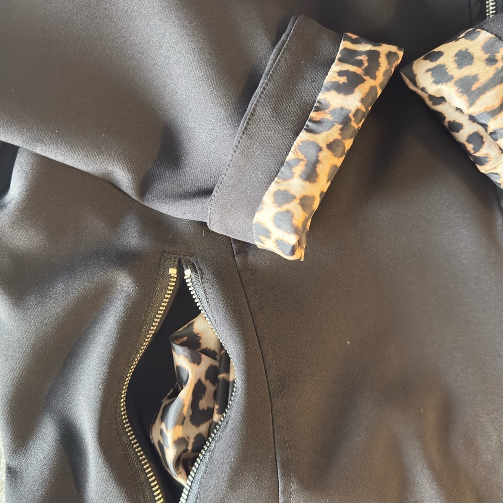 Bold Elements Black Asymmetrical Leather Jacket - image 5